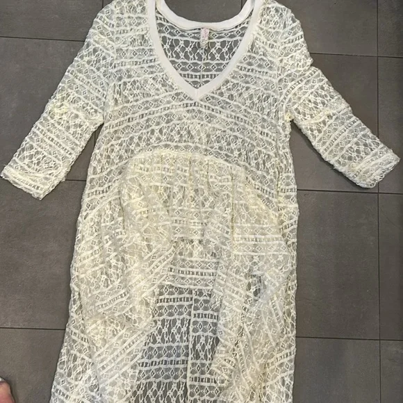 Free People Emperor Lace Maxi Top - Picture 3 of 10